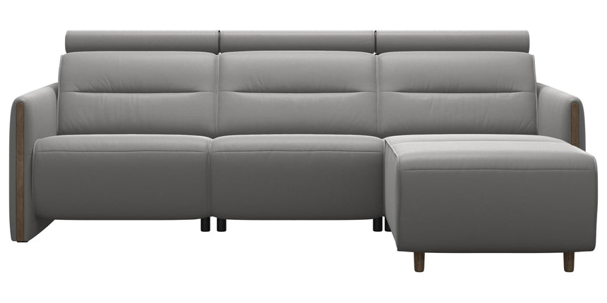 Emily Wood | 2-Seater Sofa with 1 Power Seat and 1 Long Seat