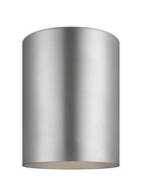 LED Flush Mount — 6.63", Outdoor Cylinders