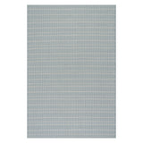 Dash & Albert Samson Handwoven Indoor/Outdoor Rug in Swedish Blue, on white