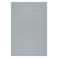Dash & Albert Samson Handwoven Indoor/Outdoor Rug in Swedish Blue, on white