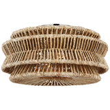 Antigua Large Drum Semi-Flush Mount