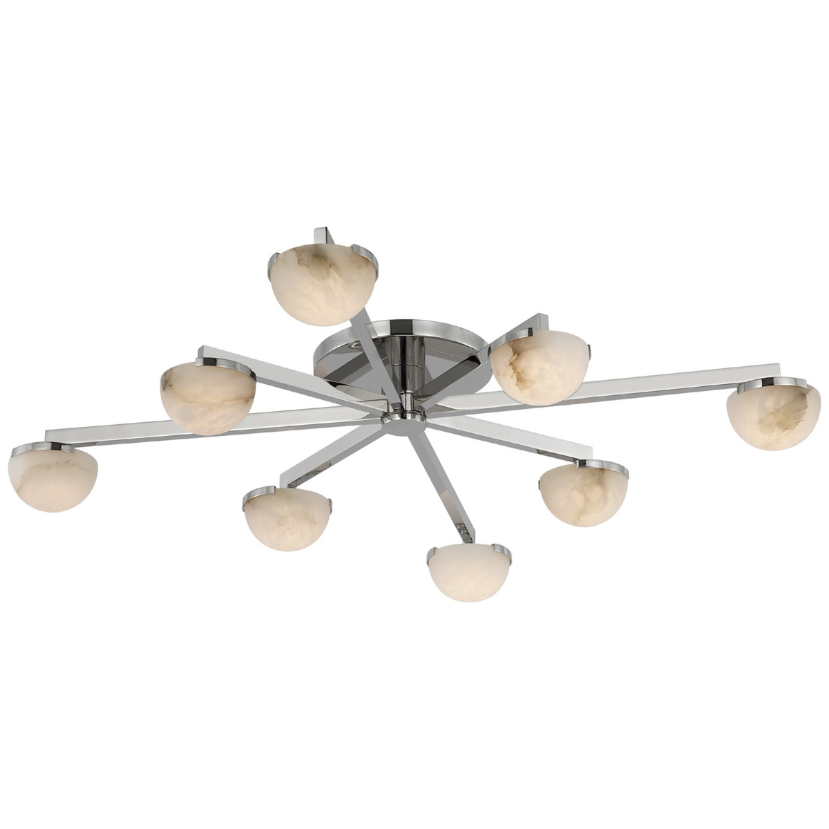 Pedra Large Staggered Arm Flush Mount