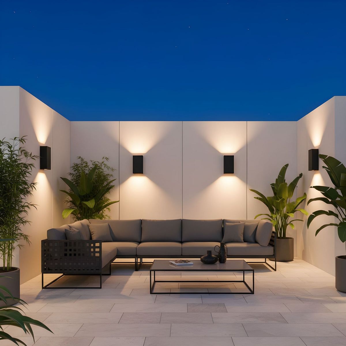 Kukei StoneStrong Large Wall Lantern