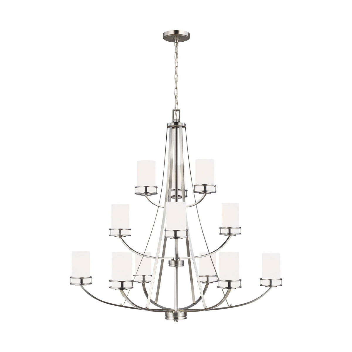 12 Light Chandelier — 40.63"