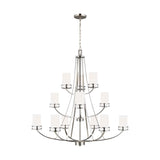 12 Light Chandelier — 40.63"
