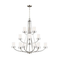 12 Light Chandelier — 40.63"
