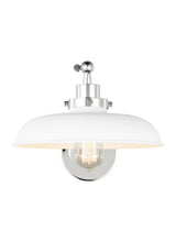 Wellfleet One-Arm Wide Sconce