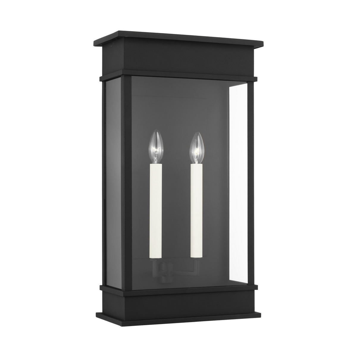 Two Light Outdoor Wall Sconce — 19.13"