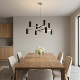 Zentro Eight Light Chandelier