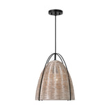 Norman Medium Wicker Pendant