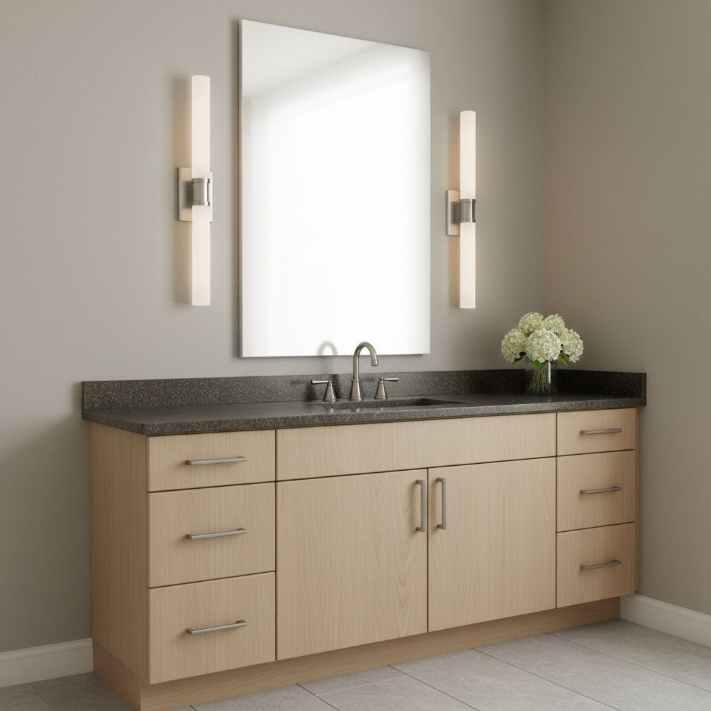 Two Light Bath Vanity — 30.00"