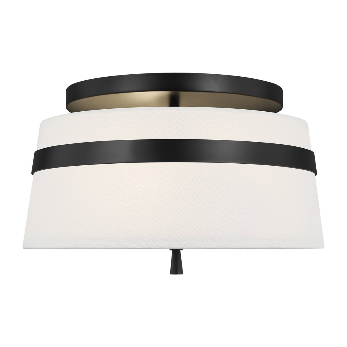Three Light Semi-Flush Mount — 8.25"