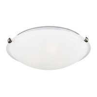 Three Light Flush Mount — 4.00"