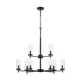 Nine Light Chandelier — 30.25", 3.5 W