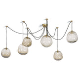 Molten Six Light Chandelier — 43.50"
