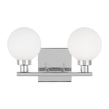 Two Light Bath Vanity — 7.88"