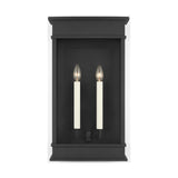 Two Light Outdoor Wall Sconce — 19.13"