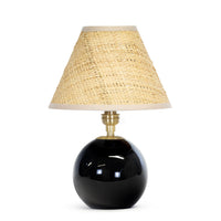 Giorgio One Light Mini Lamp — Black