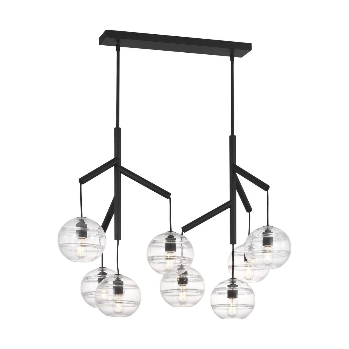Eight Light Chandelier — 39.3"
