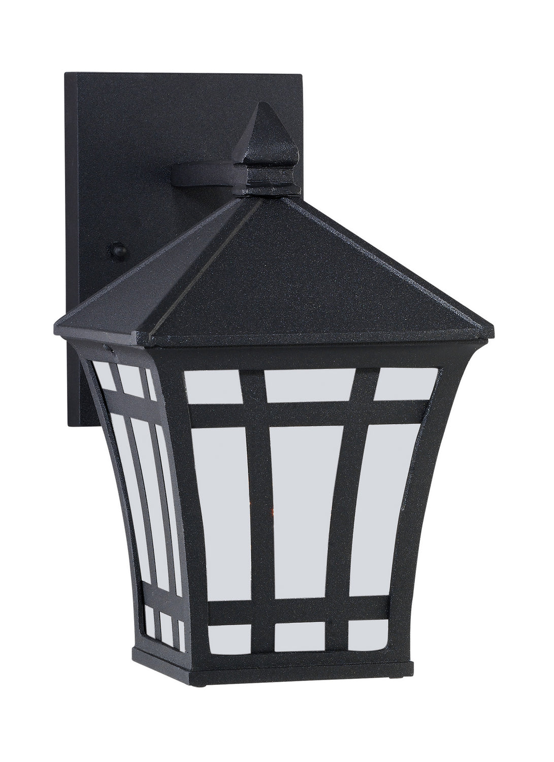 Herrington 10" Lantern — Etched / White Inside