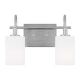 Oak Moore 2-Light Bath Sconce — 9 W