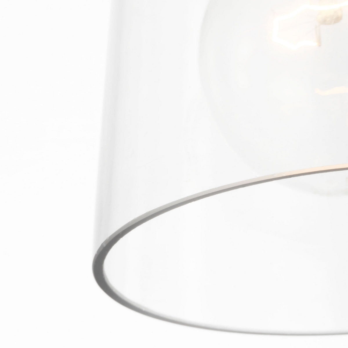 Miles One Light Pendant — Clear