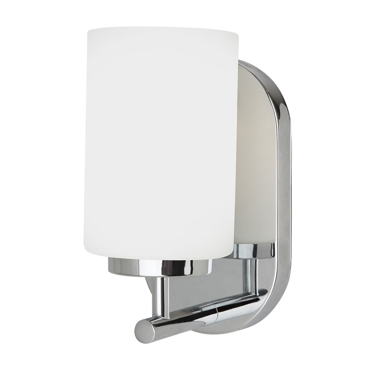 Oslo One Light Bath — Cased Opal Etched