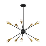 Ten Light Chandelier — 27.25"