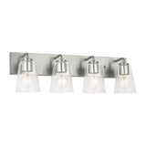 Miles Four Light Bath — Clear