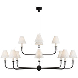 Piaf Grande Two-Tier Chandelier