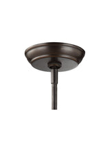 Three Light Outdoor Pendant — 18.75"