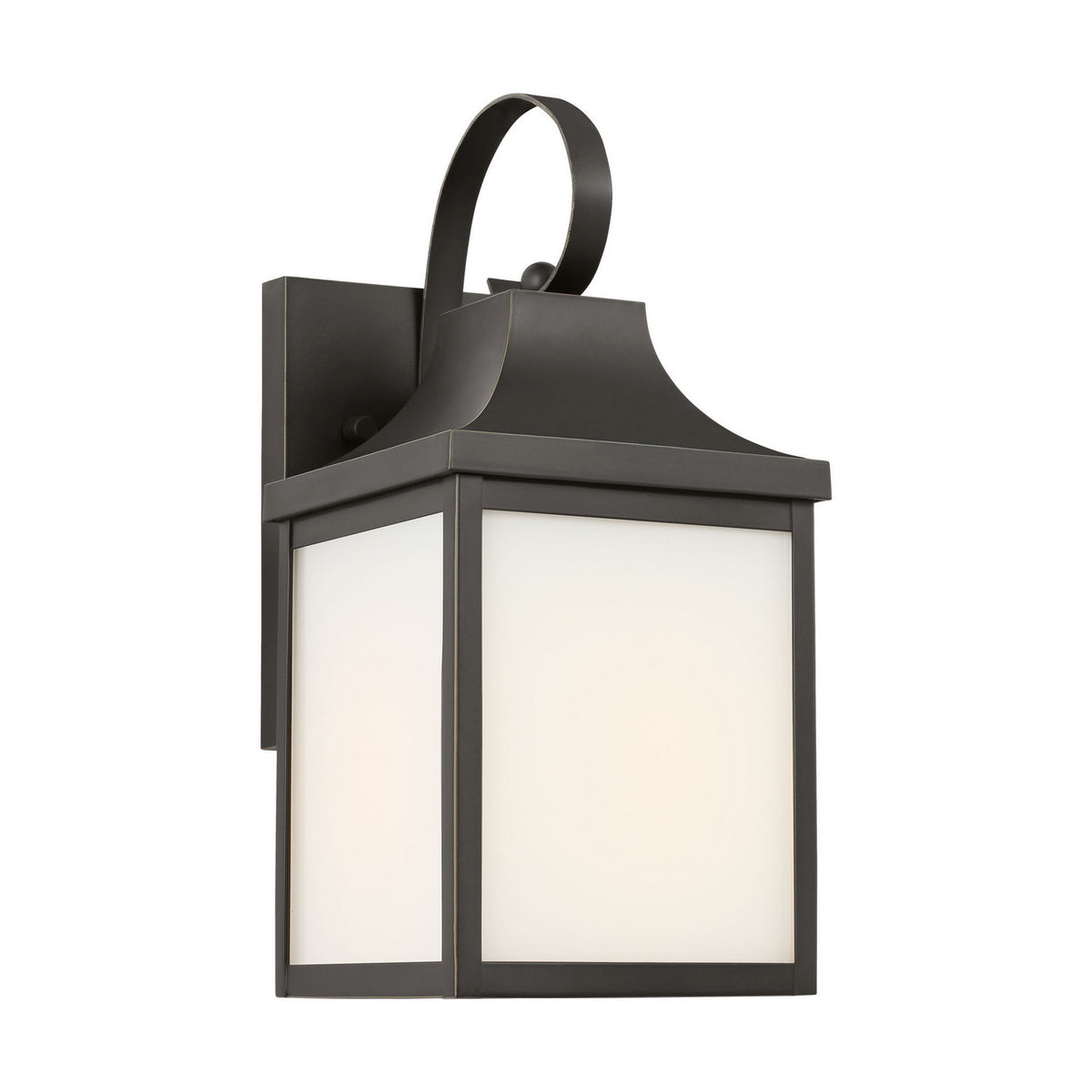 Saybrook 13" Lantern — Smooth White