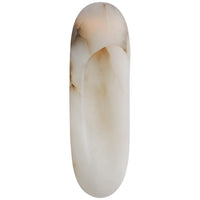 Esculpa 18" Elongated Alabaster Wall Light