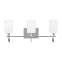 Oak Moore 3-Light Bath Sconce — 9 W
