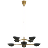 Graphic Large Two-Tier Chandelier