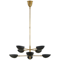 Graphic Large Two-Tier Chandelier