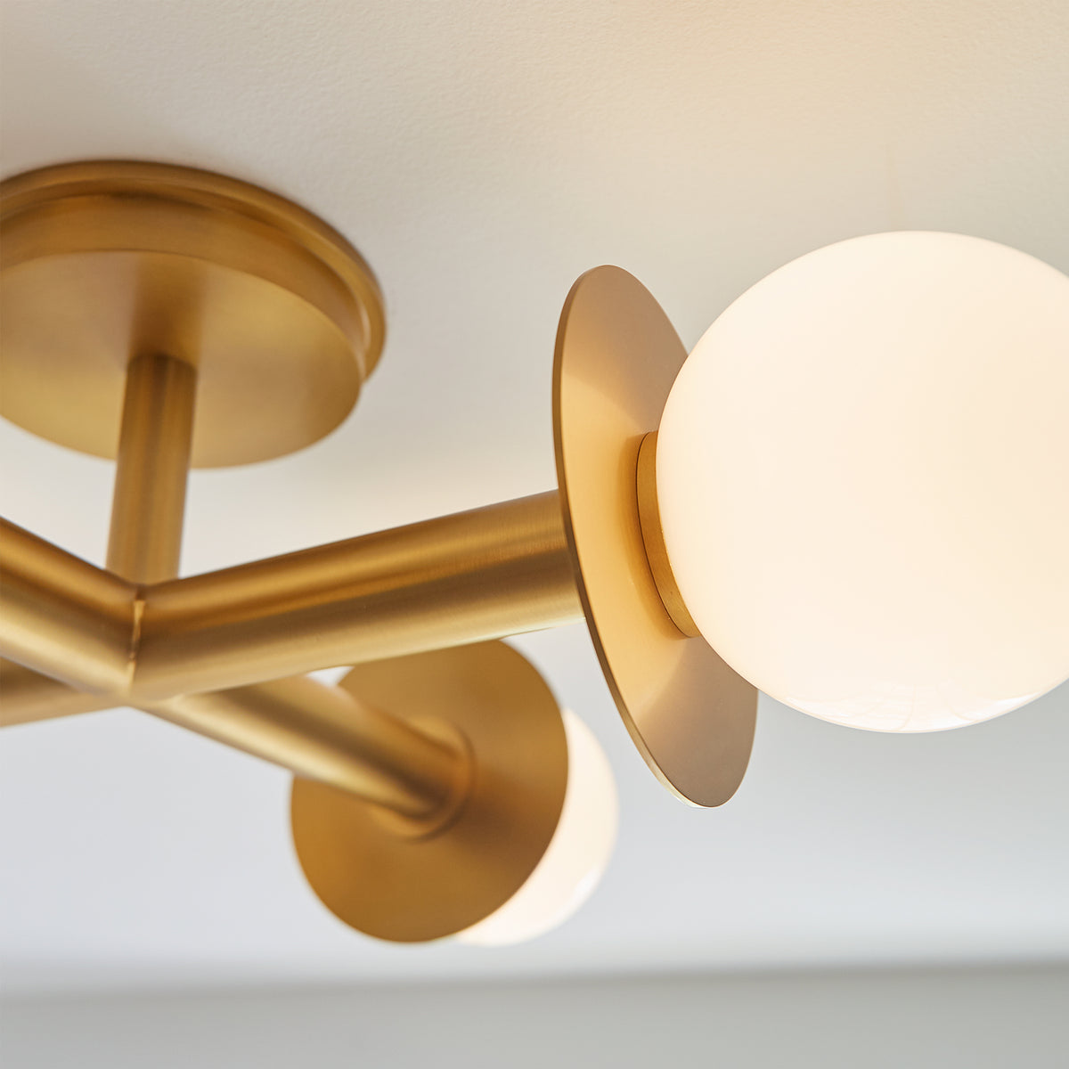 Four Light Semi-Flush Mount