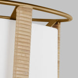 Two Light Pendant — White