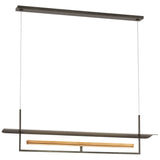 Tristan 54" Reflector Linear Chandelier