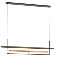 Tristan 54" Reflector Linear Chandelier