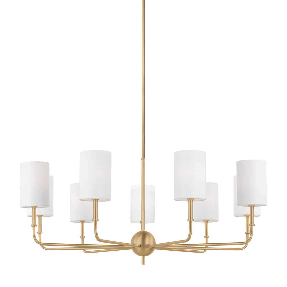 Nine Light Chandelier — 14.88", 60 W