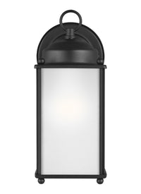 New Castle Medium Wall Lantern — Satin Etched