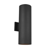 Two Light Outdoor Wall Lantern — 18.25", BR40