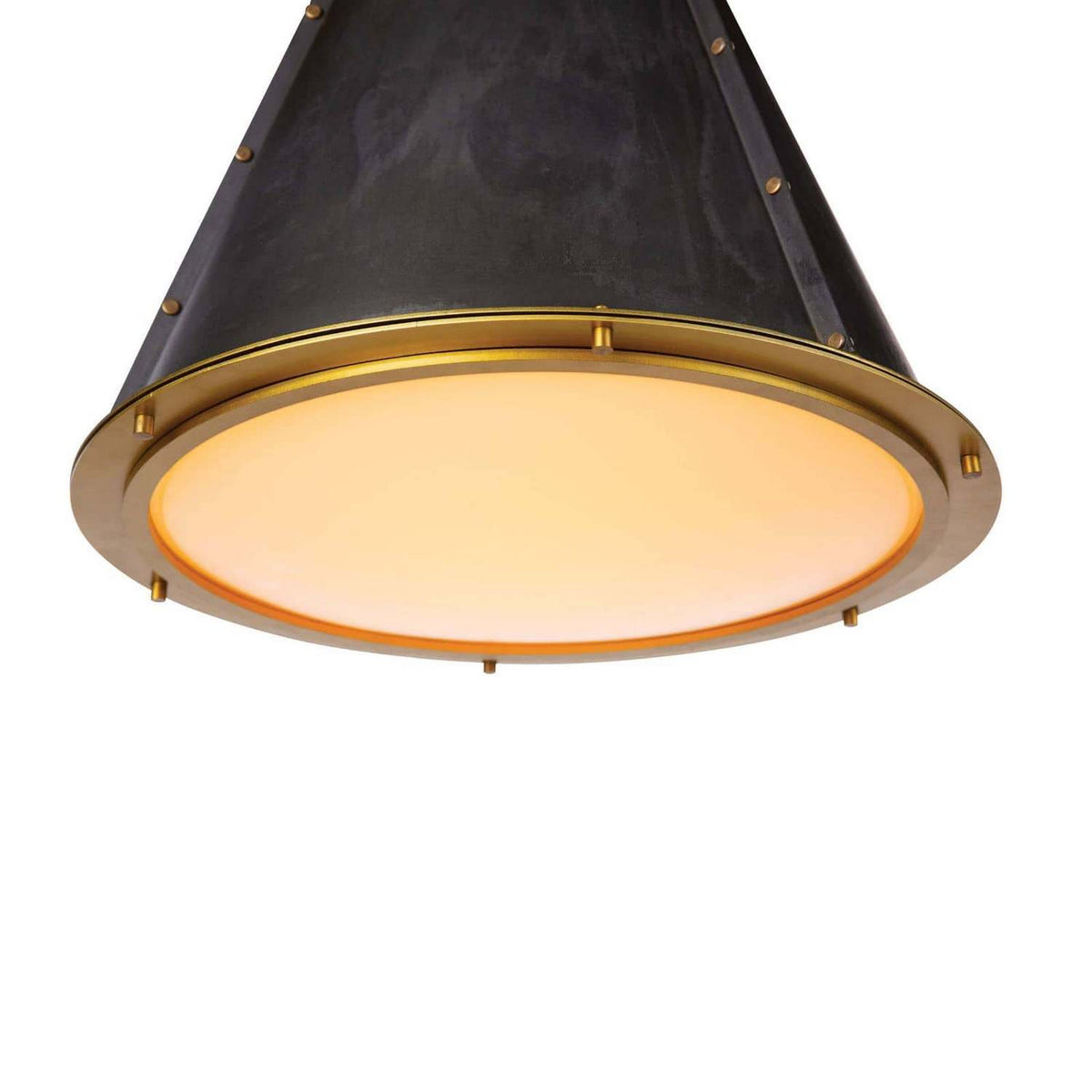 French One Light Chandelier