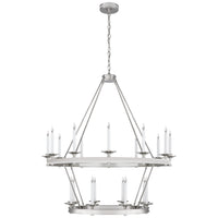 Launceton Large Two Tiered Chandelier