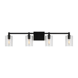 LED Bath Wall Sconce — W: 35.00" × H: 7.75" × D: 6.38"