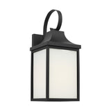 Saybrook 17.5" Lantern — Clear and Smooth White