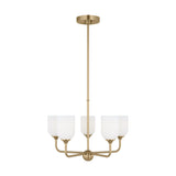 Emile Five Light Chandelier — 9 W