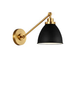 Wellfleet One-Arm Dome Sconce