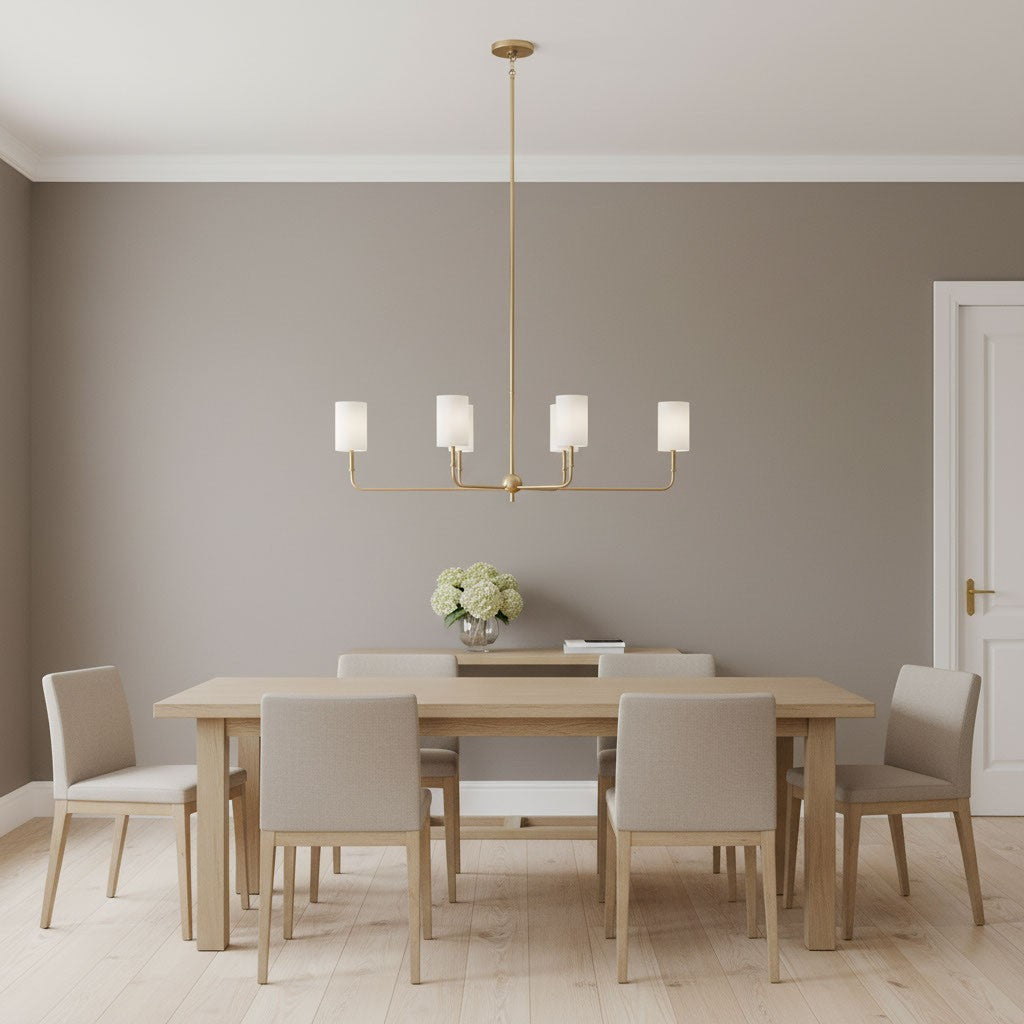 Six Light Chandelier — 14.00"